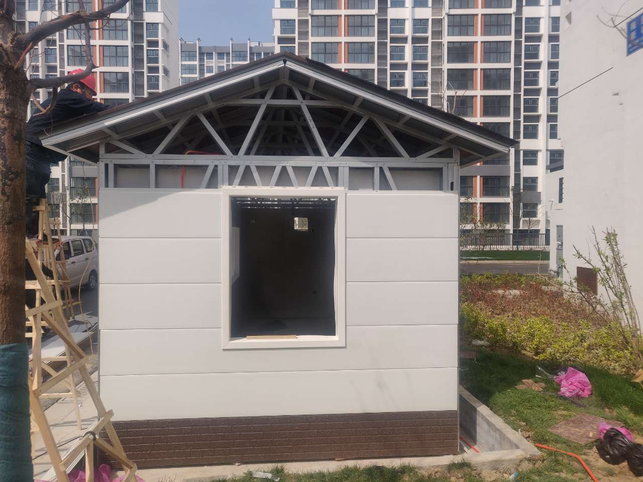移动垃圾房抗风抗震检测
